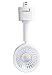 Hyperikon LED Track Lighing Head White, Dimmable, 8.5W, H Type Track Light, 4000K Daylight, Energy Star, 4 Pack