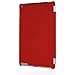 Incipio iPad 2 Smart Feather - Back Cover Only - Ultralight Hard Shell Case - Red