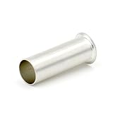 Baomain AWG 4 / 25mm² Long: 20(.787)mm Wire Copper Crimp Connector Non Insulated Ferrule Pin Cord End Terminal 50pcs