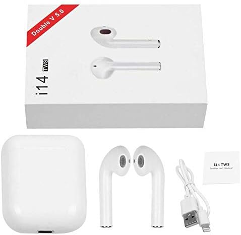 i14 wireless charge support Earphones Wireless earphone Earbuds Touch control headset