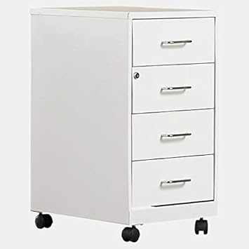 Amazon Com Steel Mobile Locking Filing Cabinet File Cabinet