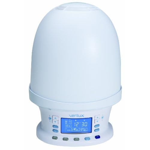 Verilux Rise and Shine Natural Wake-up Light, White image
