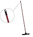 Pet Hair Remover Rubber Broom with Built in Squeegee - Carpet Rake for Pet Hair Removal on Hardwood Floor, Carpet & Tile - Picks Up More Dust & Debris - Rinse to Clean