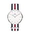 Daniel Wellington Classic Canterbury Silver Watch, 40mm, Nato, for Men and Women