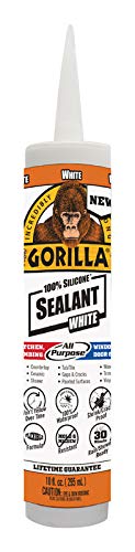 Photo 1 of * only comes with one instead of 12*
Gorilla White Silicone All Purpose Sealant 10 oz.