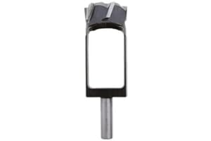 SEIWEI Carbon Steel Wood Plug Cutter Tenon Dowel Cutting Tools Drill Bit for Woodworking Furniture Making Carpentry Tool 1.57 Inch (40mm)