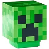 Minecraft Creeper Light Up Figure - Paladone Table Light with Zombie Sounds