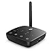 TaoTronics Long Range Bluetooth 5.0 Transmitter Receiver for TV, Wireless Audio Adapter for Home Stereos, aptX Low Latency, aptX HD, Optical Digital, Aux & RCA, Pairs Two Headphones primary