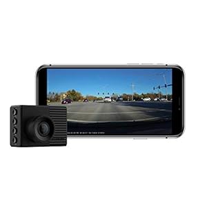 Garmin Dash Cam 56, Wide 140-Degree Field of View In 1440P HD, 2″ LCD Screen and Voice Control, Very Compact with Automatic Incident Detection and Recording