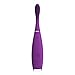 FOREO ISSA mini Rechargeable Kids Electric Toothbrush for Complete Oral Care with Soft Silicone Bristles for Gentle Gum Massage, Enchanted Violet