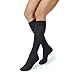 Jobst ActiveWear Over-the-Calf Athletic Support Socks Moderate 15-20 M Black