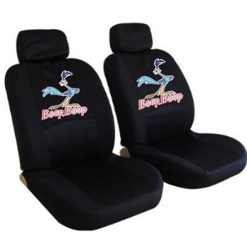 Road Runner 11pc Full Interior Auto Set Low Back Seat Covers