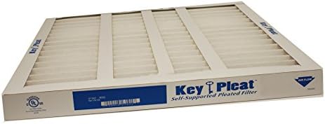 Sterling Seal and Supply (STCC) KP-5251104791x1 Purolator Key Pleat Extended Surface Pleated Air Filter, Mechanical MERV 8, 20" W x 25" H x 2" D