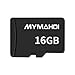 MYMAHDI COMINU059026 16G Micro SDHC Class 4 TF Memory Card with Micro SD Card Reader - Bulk Packed (D132)