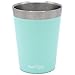 Double Wall 8 oz Tumbler - Stainless Steel Kids and Toddler Cups - Toxic-Free, Unbreakable, 18/8 Steel, 2-Pack (Mint)