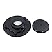 HTT Group Motorcycle Black Keyless Gas Cap Twist Off Aluminum Racing Fuel Tank Cap For Kawasaki ZX-14R/ ZZR1200 /ZRX1200R /Z1000 /ZX-10R /ZX-9R /ZX-6RR /ZX-6R