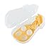 Cuddle Baby Portable Food Scissor Cutter Masher Chopper (Comes with Travel Storage Case) – ‘Not Quite Sharp’ - Yellow Gold