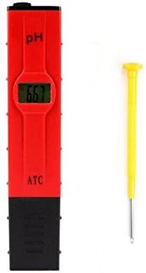 iHome Fusion PH Pen Tester, High Accuracy Pocket Size PH Meter with ATC Backlit Light LCD 0-14 pH Measurement Range, 0.01 Resolution Handheld pH Pen Tester, Measure Household Drinking Water Tester