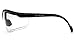 Pyramex SB1810R25T Venture II Bifocal Readers Safety Eyewear, Clear + 2.5 Anti-Fog Lens, Black