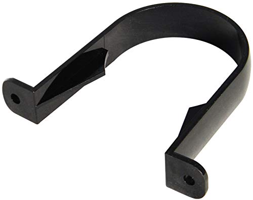 Pack of 3 X FLOPLAST RC1B Black 68mm Downpipe Clips