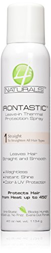 4 Naturals Irontastic Leave In Thermal Protection Spray, 4 Ounce