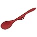 Rachael Ray Cucina Tools, 2-piece Lazy Solid Spoon Set, Cranberry Red