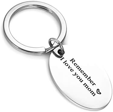 Jiayiqi Engraved Military Army Pendant Keyring Keychain Necklace Jewelry Gift for Dad Mum Daughter Son Family Lover
