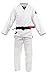 FUJI All-Around Brazilian Style Jiu Jitsu Uniform, White (Black Lettering), Size A2