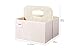 3 Sprouts Baby Diaper Caddy - Organizer Tote Bag for Baby Essentials Boy or Girl - Baby Shower Basket - Nursery Must Haves - Registry Favorites - Newborn Caddie Car Travel, Hedgehog