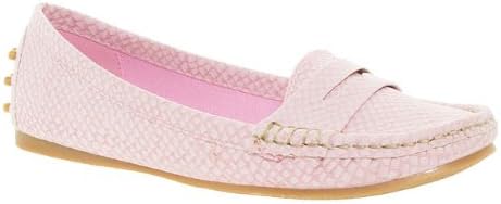 ladies pink slip on shoes