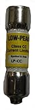 Bussmann LP-CC-5 5 Amp Low-Peak Time Delay Current Limiting Class CC Rejection Cartridge Fuse, 600V UL Listed