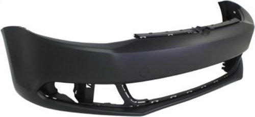 Crash Parts Plus Primed Front Bumper Cover Replacement for 2011-2014 Volkswagen Jetta Sedan