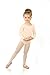 Elowel Girls' Team Basics Long Sleeve Leotard Nude Pink (size4-6)