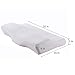 Travel Ease Contour Memory Foam Pillow, Bedding Neck Pillow Orthopedic Butterfly-Wings Shape Cervical Pillow for Neck Pain Relief, Side Sleepers and Back Sleepers