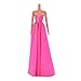 buytra Fashion Handmade Clothes Party Dresses Gown Outfit with Flowers 10 Pairs Crystal Shoes for Barbie Doll Girls Birthday Xmas Gift