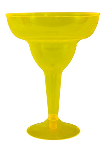 6 Margarita+Glasses+Set+Plastic+Assorted