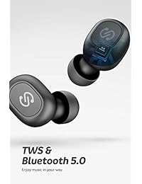 True - Auriculares inalámbricos Bluetooth estéreo con funda de carga