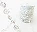 LOLASATURDAYS Faux Crystal Beaded Garland roll- 99 ft Long