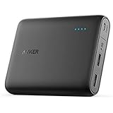 Anker PowerCore 13000 Portable Charger - Compact 13000mAh 2-Port Ultra Portable Phone Charger Power Bank with PowerIQ and VoltageBoost Technology for iPhone, iPad, Samsung Galaxy (Black)