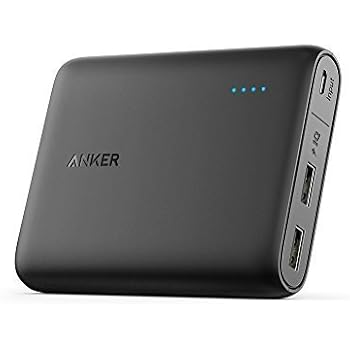 Anker PowerCore 13000 Portable Charger - Compact 13000mAh 2-Port Ultra Portable Phone Charger Power Bank with PowerIQ and VoltageBoost Technology for iPhone, iPad, Samsung Galaxy (Black)