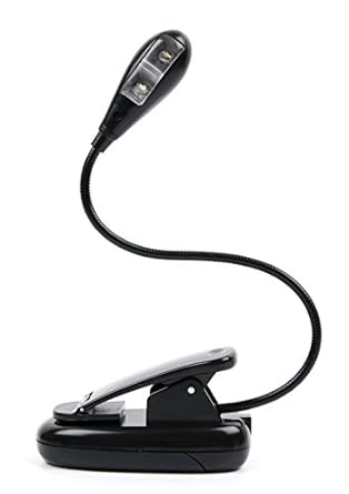 Duragadget Clip On Battery Powered Led Reading Light For Barnes