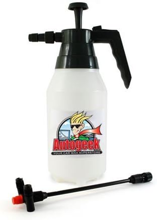 Autogeek Chemical Resistant Pressure Sprayer with Double Barrel Extension