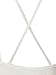 Choies Women's Wrap Spaghetti Strap Cross Back Solid Bodysuit L