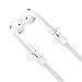 TechMatte AirPod Straps for Apple AirPods compatible with iPhone 7 and iPhone 7 Plus (White 2-Pack)