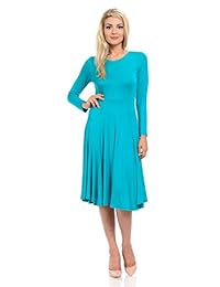 Pastel de Vivienne - Vestido de manga larga para mujer