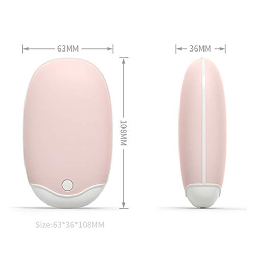 Shan-S Hand Warmers,Portable Pocket USB Electric Rechargeable Mobile Power Phone Power Bank Charger 4000mAh,Best Gifts for Kids Women Outdoor Sports Skiing Climbing Hiking in Cold Winter - Thumbnail 5