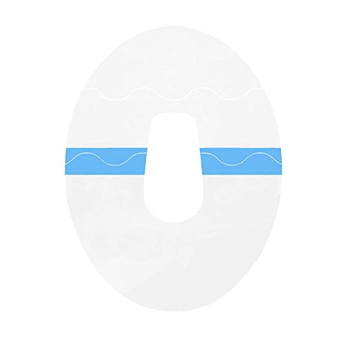 30pcs Transparent Adhesive Patches for Dexcom G6, YOYOFOX Waterproof and Hypoallergenic Patches That Lasting up to 10days,Latex Free,Easy Carry Plastic Storage Box Included