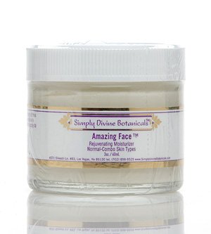 Simply Divine Botanicals Amazing Face Rejuvenating Moisturizer 2 oz.