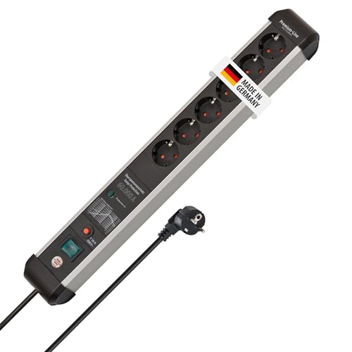 Brennenstuhl Premium-Protect-Line Steckdosenleiste 6-Fach, 3m