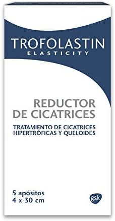 Trofolastín - Reductor de Cicatrices - 5 apósitos de 4 x 30 cm: Amazon.es: Salud y cuidado personal